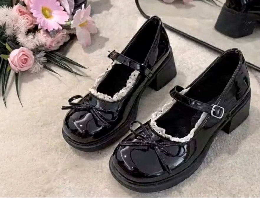 Ballerines Coquette Lace