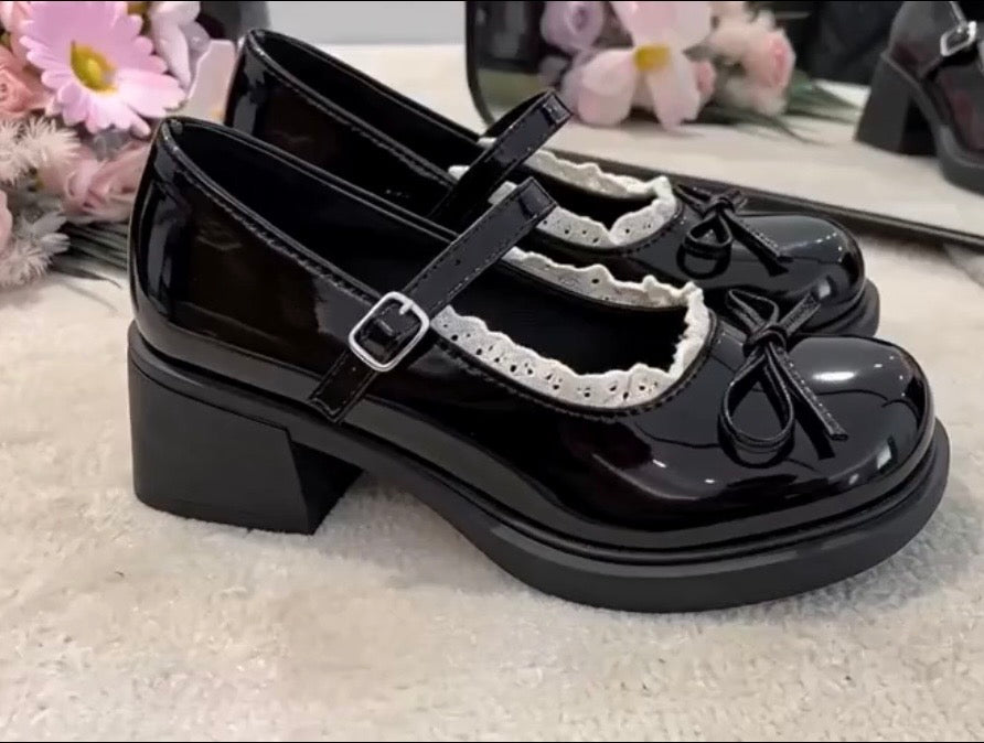 Ballerines Coquette Lace