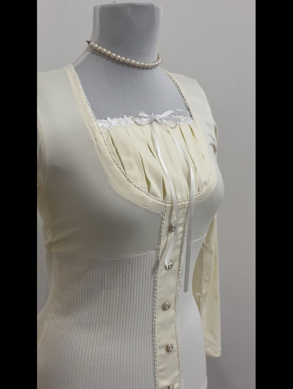 Iconic Coquette top