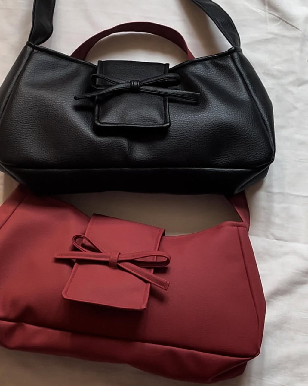 Sac coquette avec noeud