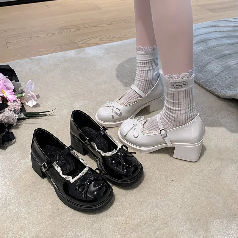 Ballerines Coquette Lace