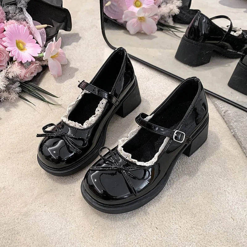 Ballerines Coquette Lace