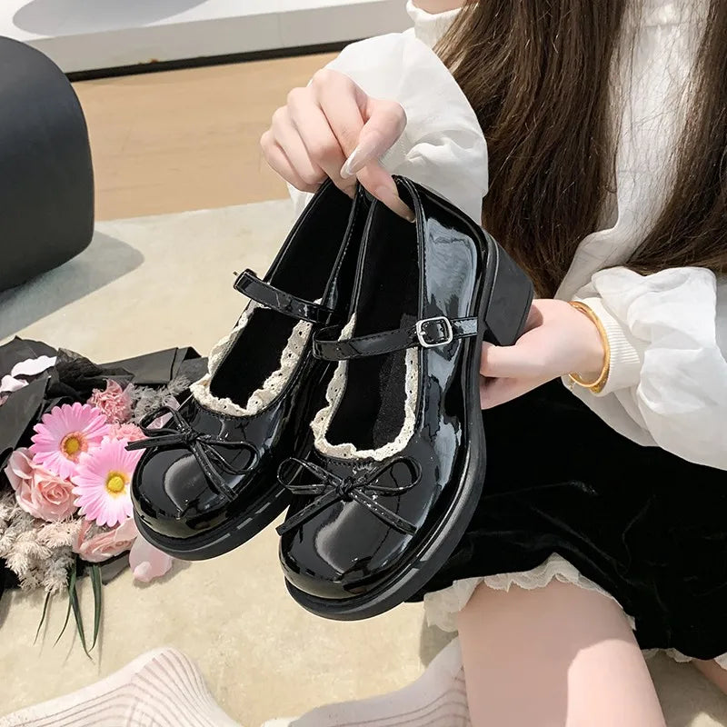 Ballerines Coquette Lace