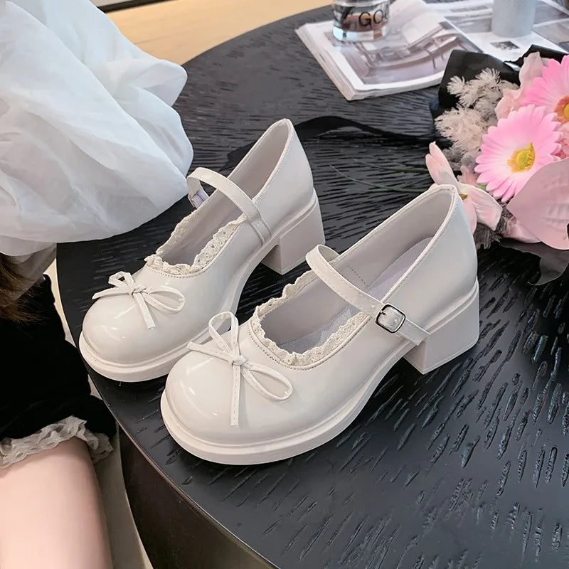 Ballerines Coquette Lace